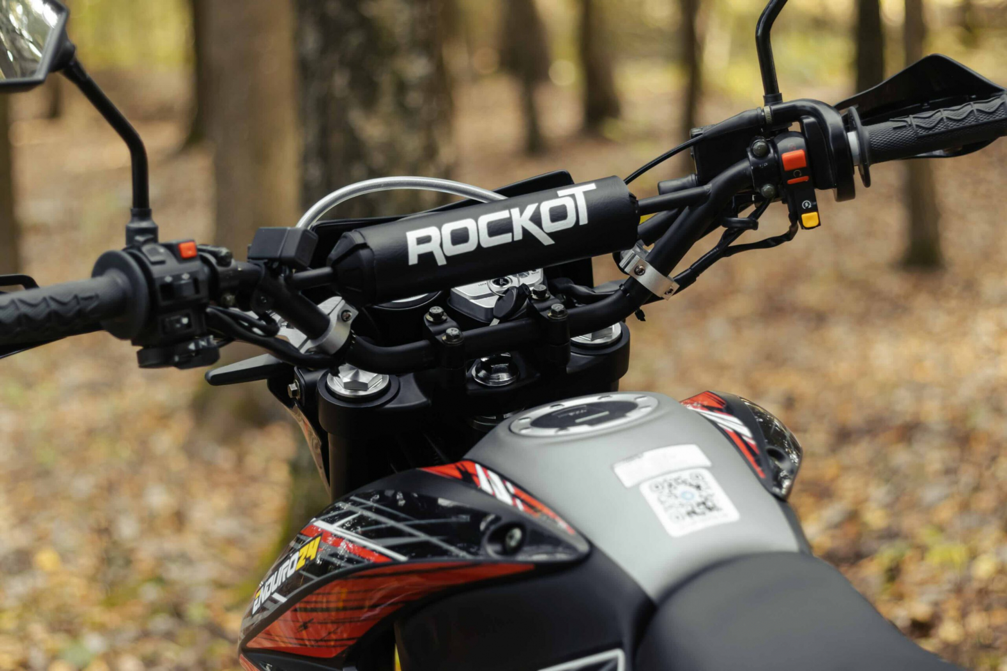 Rockot XR250 с ПТС, черный/красный