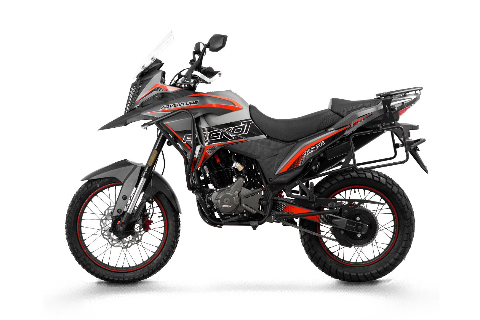 ROCKOT DAKAR 250 ADVENTURE 2.0с ПТС (серый/красный)