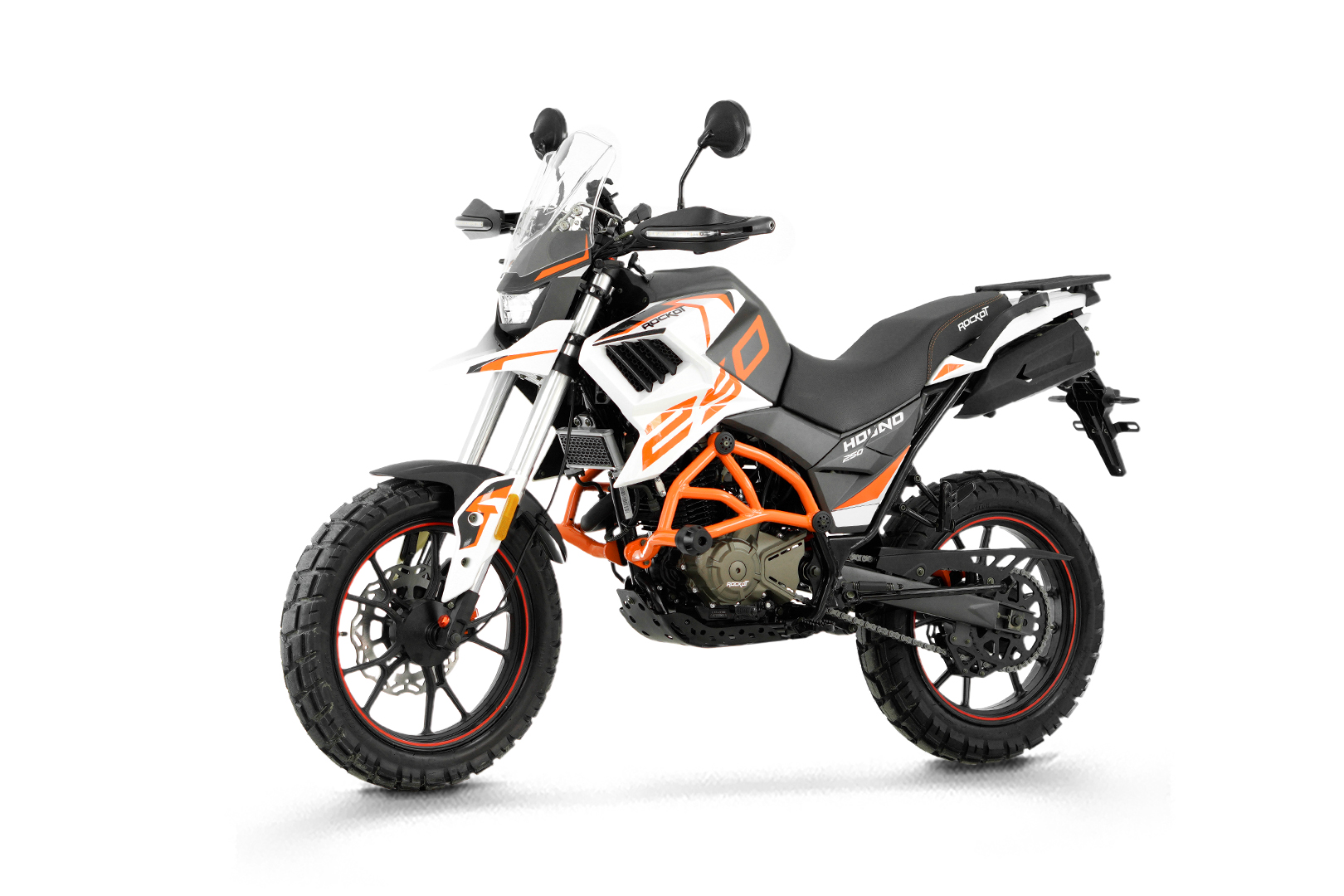 ROCKOT HOUND 250с ПТС (белый/оранжевый)