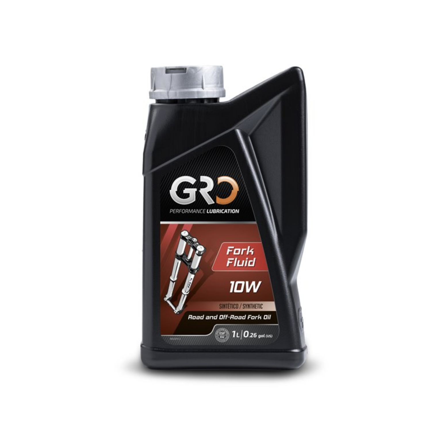 Масло вилочное GRO FORK FLUID SAE 10W, 1л