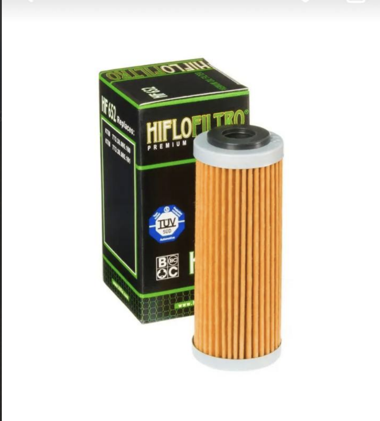 Фильтр масляный HIFLO HF652 для KTM