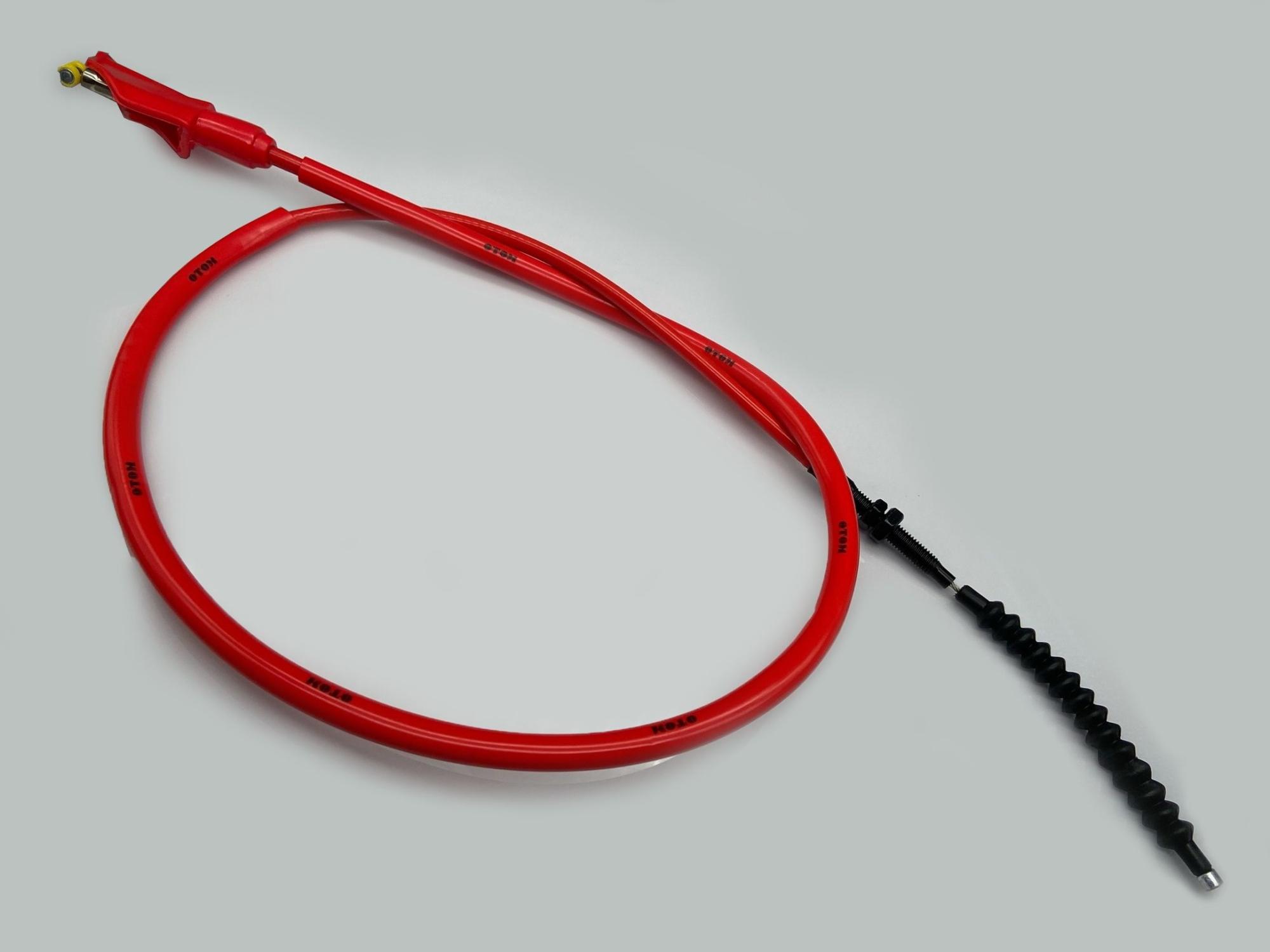 трос сцепления (L=1245mm) CB250 (красный) OTOM