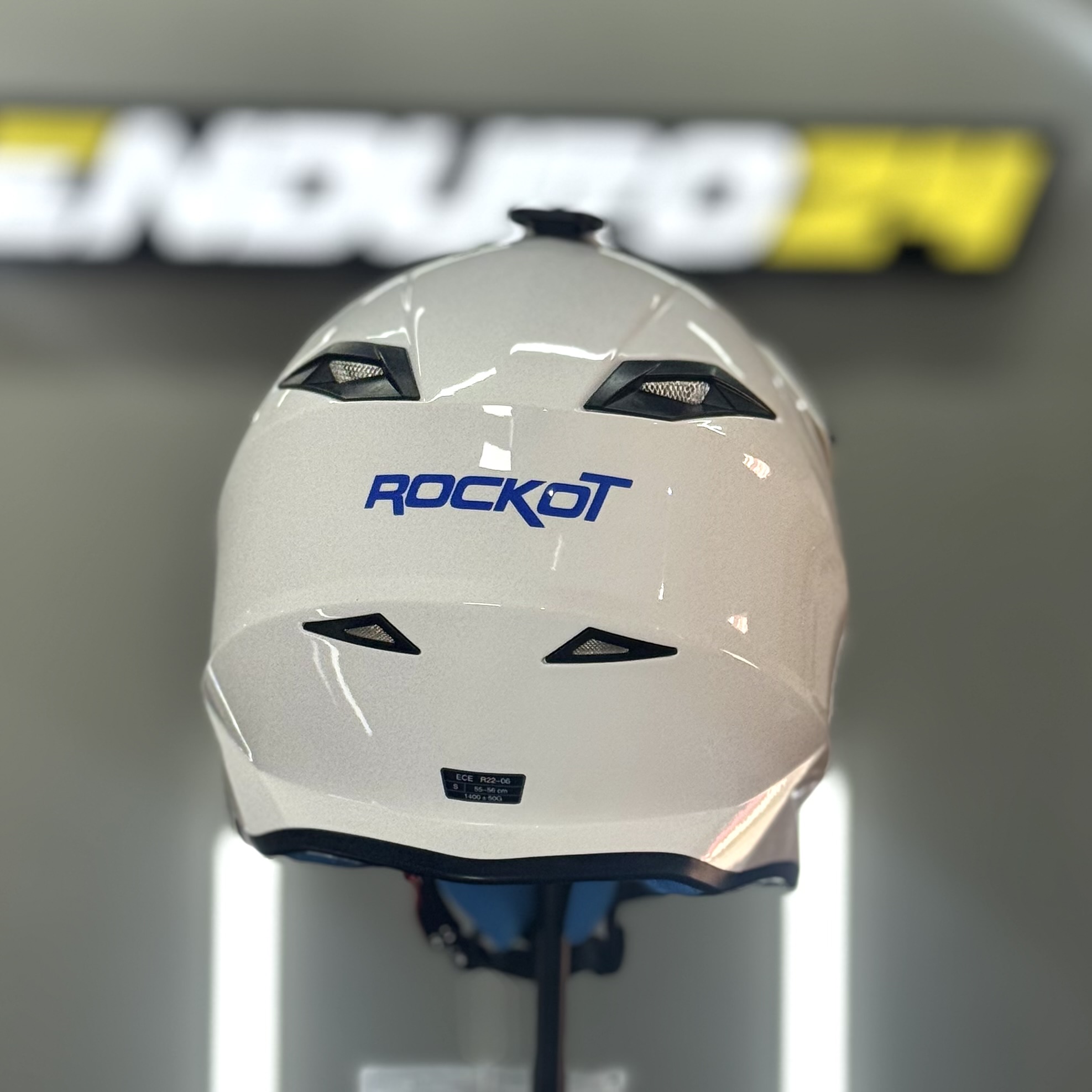 Шлем кроссовый ROCKOT RM-217 Cloud GL (M) Белый