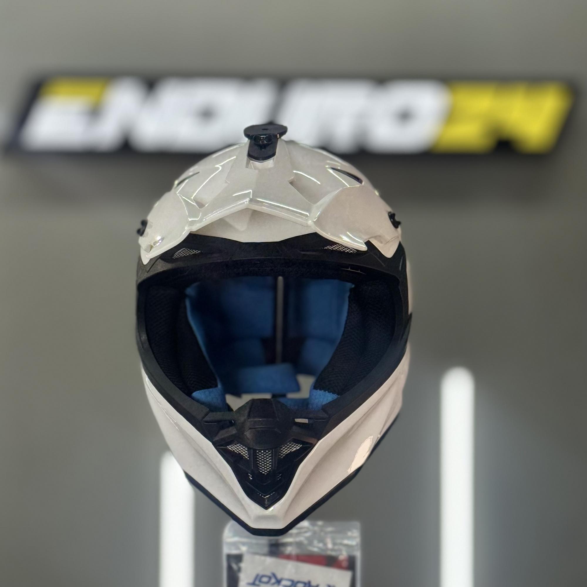 Шлем кроссовый ROCKOT RM-217 Cloud GL (S) Белый